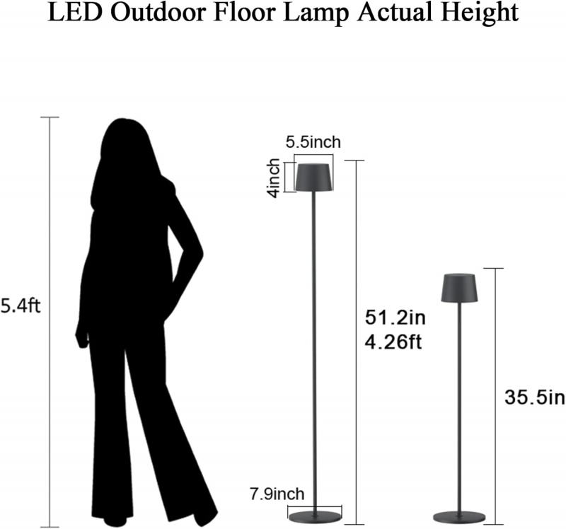 AOE-T05 Rechargeable Table Lamp