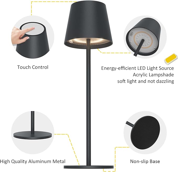 AOE-04 Rechargeable Table Lamp