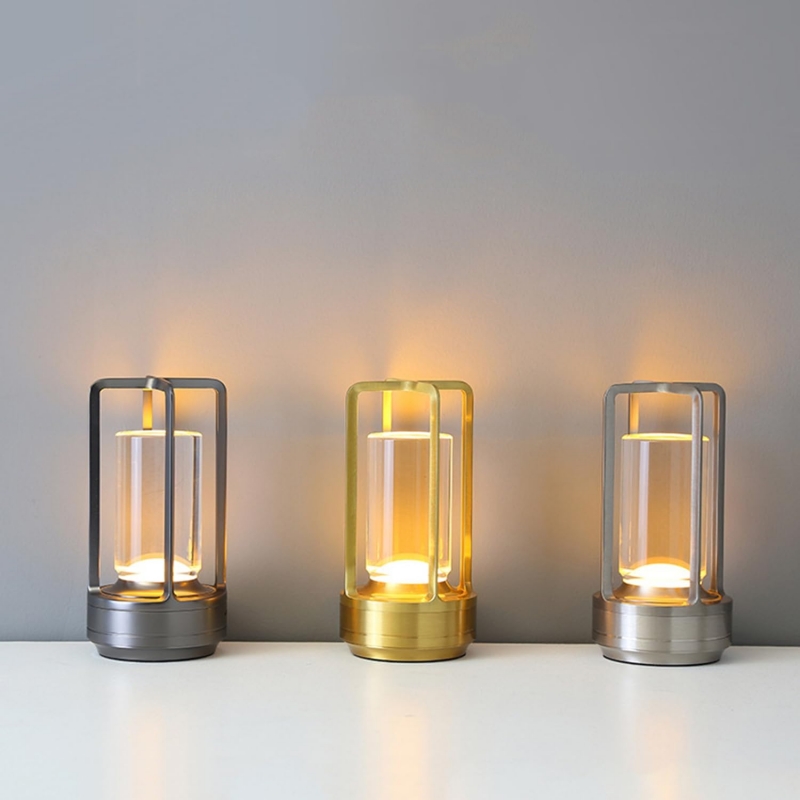 Aluminum USB Rechargeable Desk Lamp